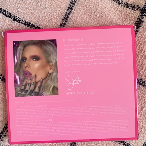 Brand New Morphe x Jeffree Star eyeshadow palette - Picture 2 of 5